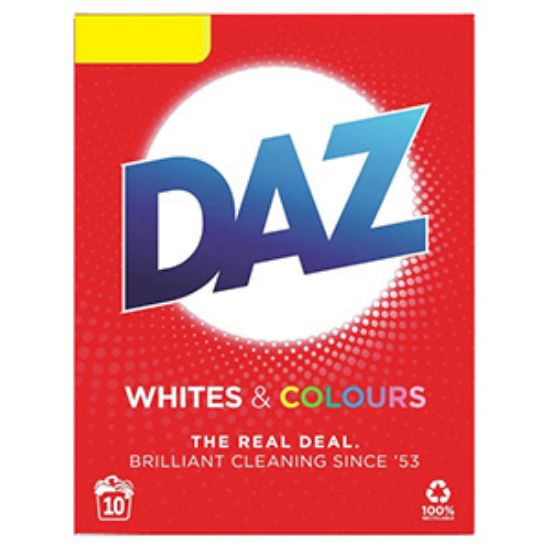 Picture of Daz Powder Whites & Colours 650g 10wash x8